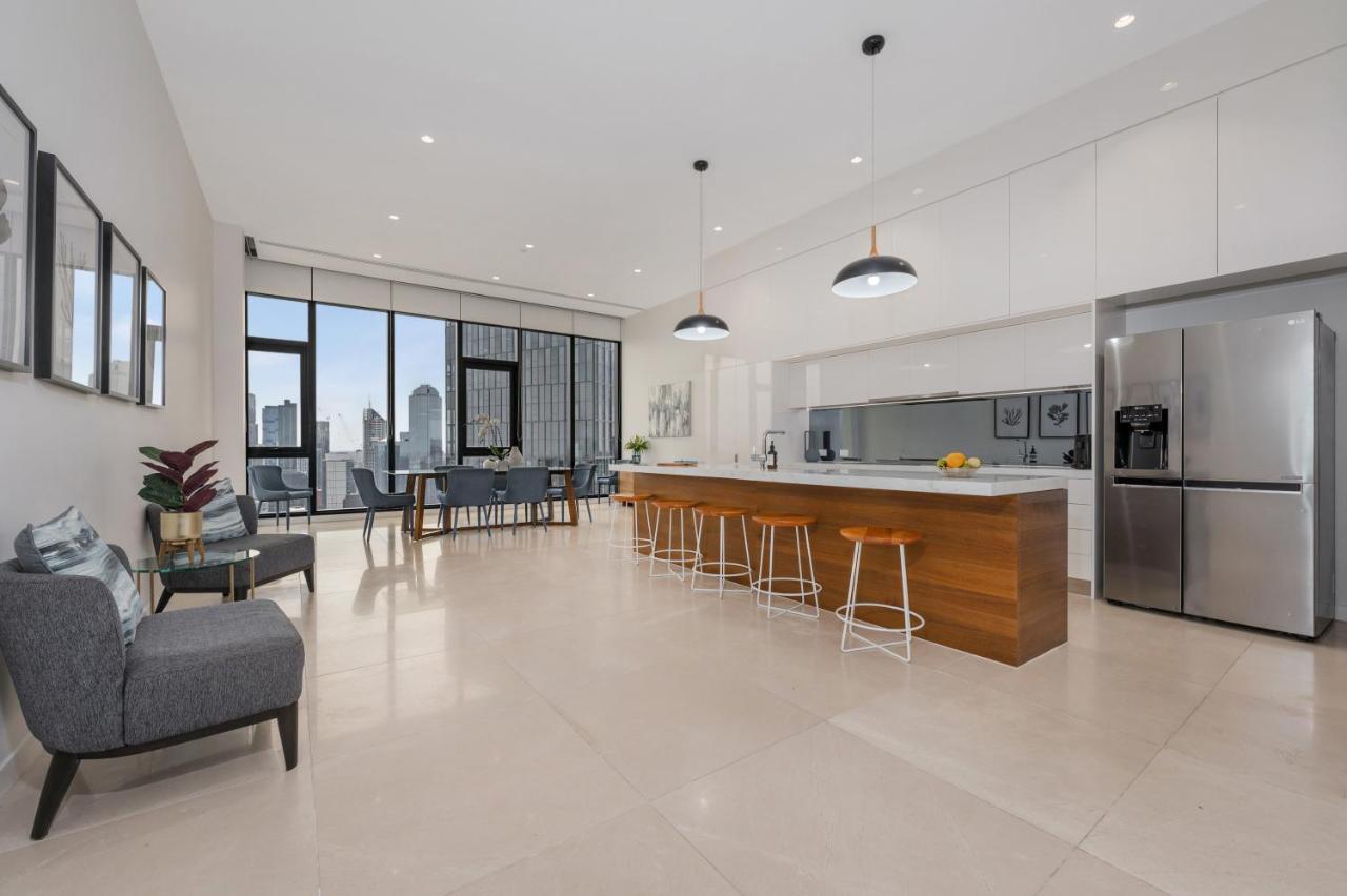 Melbourne City Apartments Panoramic Skyview Penthouse ภายนอก รูปภาพ